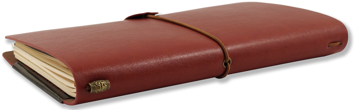 Burgundy Voyager Notebook